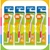 KIT de 4 Escovas de Dente Interdental JADEPRO + 8 Refis (escova cônica)