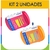 Curaprox 2 uni KIT Viagem Escova 5460 + Escova Interdental + Creme Dental 10ML + Estojo Colorido