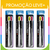 Kit 8 Escovas De Dente 5700 Cerdas Alemã Ultra Finas Jadepro