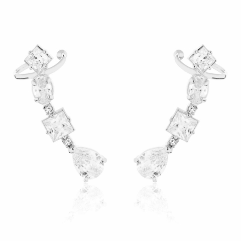 Brinco Earcuff Zircônias - comprar online