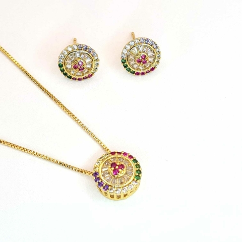 Conjunto Pizza Colorido - comprar online
