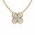 Gargantilha Flor de Zircônias - comprar online