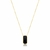 Gargantilha Pingente Pedra Natural Obsidiana Negra - comprar online
