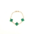 Pulseira Trevo Verde