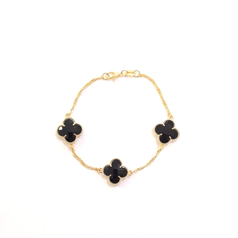 Pulseira Trevo Preta - comprar online