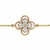 Pulseira Flor de Zircônias