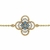 Pulseira Flor de Zircônias - comprar online