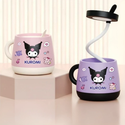 Lámpara LED Kuromi Multifunción Taza/Mate Lapicero