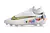 Chuteiras Nike Phantom GX de cano alto, cor branca - EG Outlet 