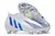 chuteiras Adidas Blade predator branca e azul