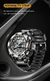 2023 LIGE Sport Men Quartz Digital Watch Criativo Mergulho Relógios Homens Alar