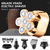 Máquina elétrica de barbear facial e corporal para homens, kit multigrooming, - comprar online