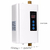 Aquecedor de água elétrico digital, controle remoto, instantâneo, sem tanque,