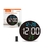 RELOGIO PAREDE LED DIGITAL REDONDO COM CONTROLE LE-2162 (6171)