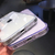 Capa de silicone transparente para iPhone, Shell de proteção da câmera, Candy - loja online