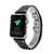 Pulseira de diamante para apple relógio faixa 45mm/41mm 44mm/40mm aço inoxidá - System Green