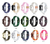Pulseira de resina para apple watch band 44 mm 40mm 41mm 45mm pulseira accessore
