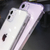 Capa de silicone transparente para iPhone, Shell de proteção da câmera, Candy - loja online