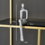 Abstracto resina estátuas de ouro miniaturas decoração para casa moderna esta - System Green