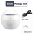 Imagem do Umidificador de ar ultrassônico usb difusor de aroma grão de madeira led night