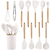 Imagem do Utensílios de cozinha de silicone antiaderente conjunto de bonecas de cozinha c