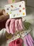 Pack x4 colitas trenzadas