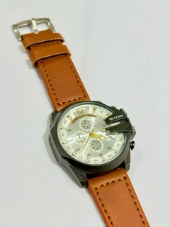 Relógio Masculino - 45mm - Pulseira Couro