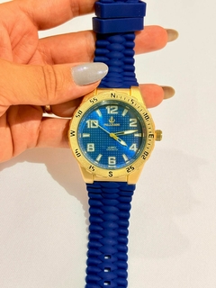 Relógio Masculino - 45mm - Pulseira Emborrachada - CAROLA PRADO