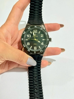 Relógio Masculino - 45mm - Pulseira Emborrachada - CAROLA PRADO