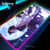 Anime Demônio Slayer Mouse Pad, Gaming Mouse Pad, LED RGB, Gamer Mat, Mesa do c - infinity shop