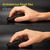 Delux-M800PRO PAW3370 RGB Mouse óptico sem fio para jogos, programável, ergon? - infinity shop