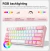 REDRAGON-Mini Teclado Mecânico para Jogos, Interruptor Vermelho, USB, Fizz, K61 na internet