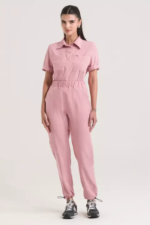 Scrub Feminino Pulse - Rosa Soft