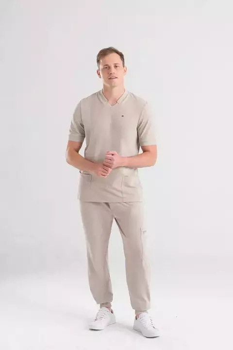 Scrub Masculino Action - Areia