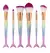 KIT PINCEL MAQUIAGEM SEREIA 6 PINCÉIS COLORIDOS