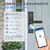 Fechadura de porta inteligente eletrônica tuya wifi com impressão digital biom - comprar online