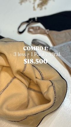 COMBO 1: Panty + 3 less