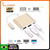 Crafty 3 Em 1 Hub Tipo C para HDMI USB 3.0 Conversor 4K / Adaptador Shell Alumí