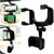 Suporte celular veicular automático encaixado no retrovisor carro caminhão Gps