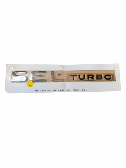Emblema letra sel turbo original