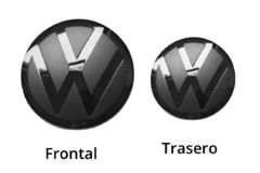EMBLEMAS DE GOLF MK7 15-22 negro piano - tienda en línea