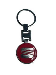 Llavero seat plano rojo