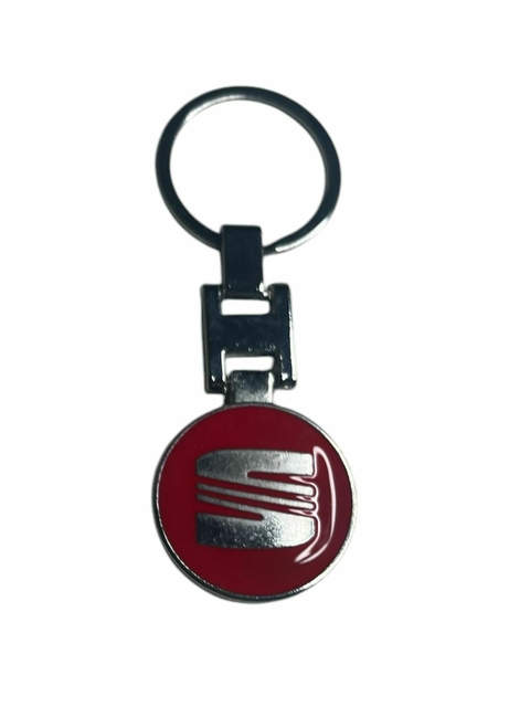 Llavero seat plano rojo