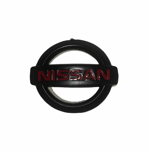 Emblema de parrilla de Tsuru 3 negra con rojo