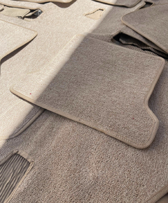Alfombra de vocho color camel original - comprar en línea