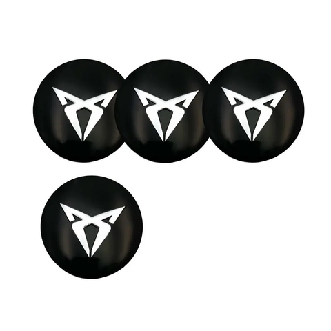 CALCOMANIA O ENCAPSULADOS DE CENTRO DE RIN CUPRA 56mm