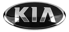 EMBLEMA DE PARRILLA DE KIA 12X6 CM