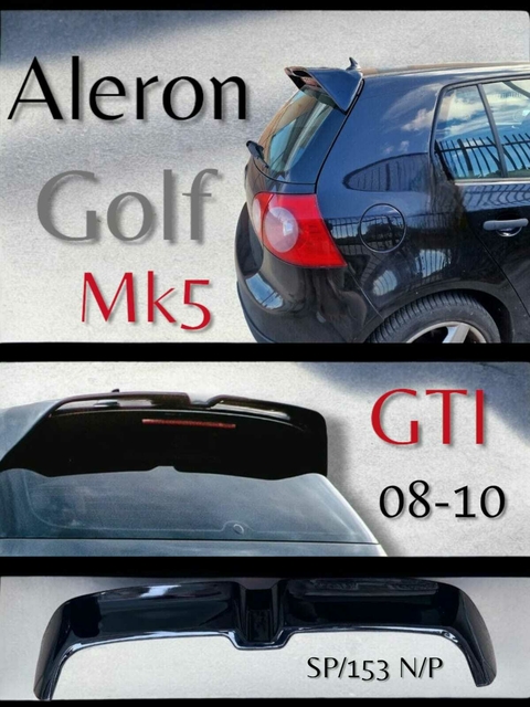 Alerón golf mk5 GTI 08-10