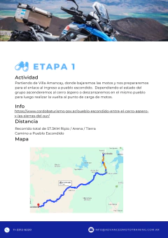 Travesía Pueblo Escondido - Córdoba - tienda online