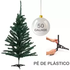 ARVORE NATAL VERDE 60CM C/50GA